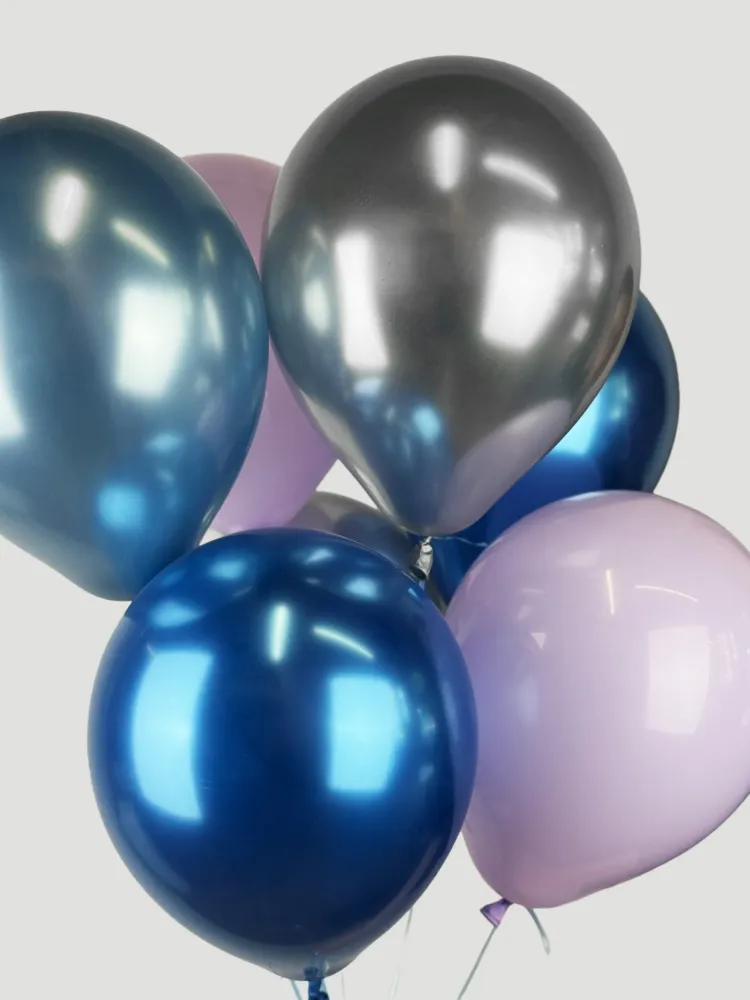 Galaxy glow (7 balloon helium inflated)