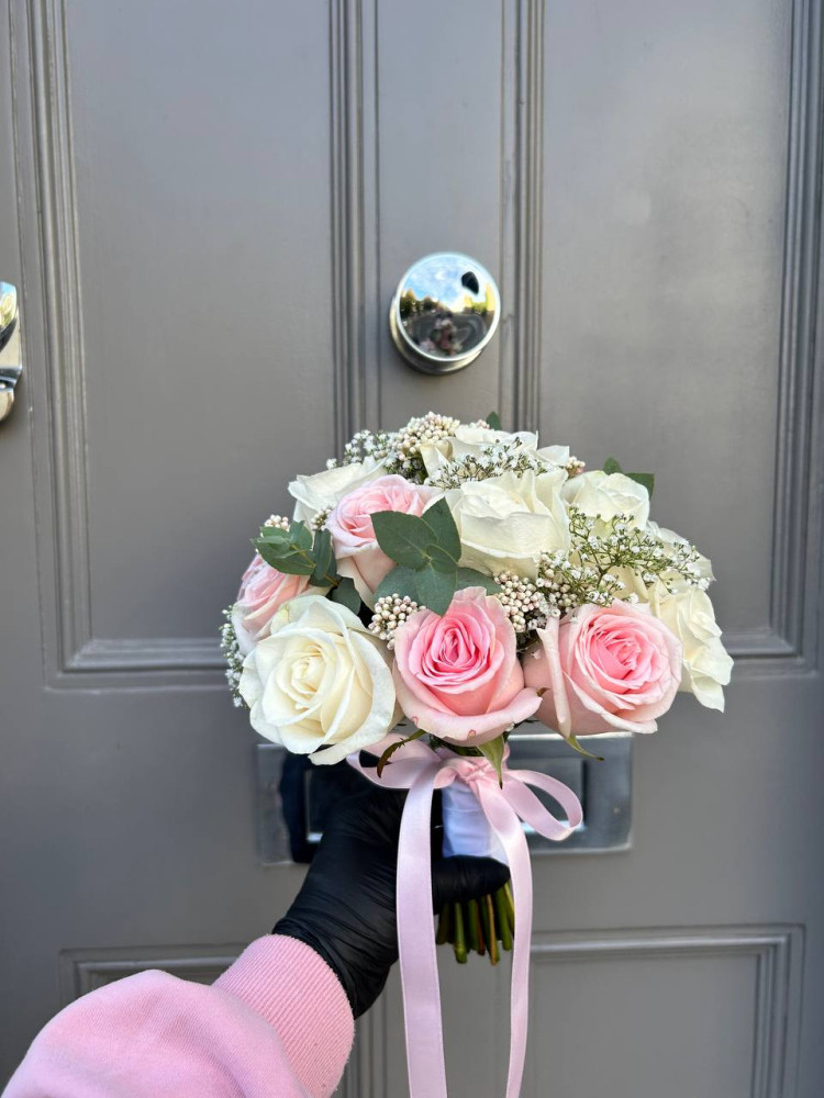 Blush promise bridal bouquet