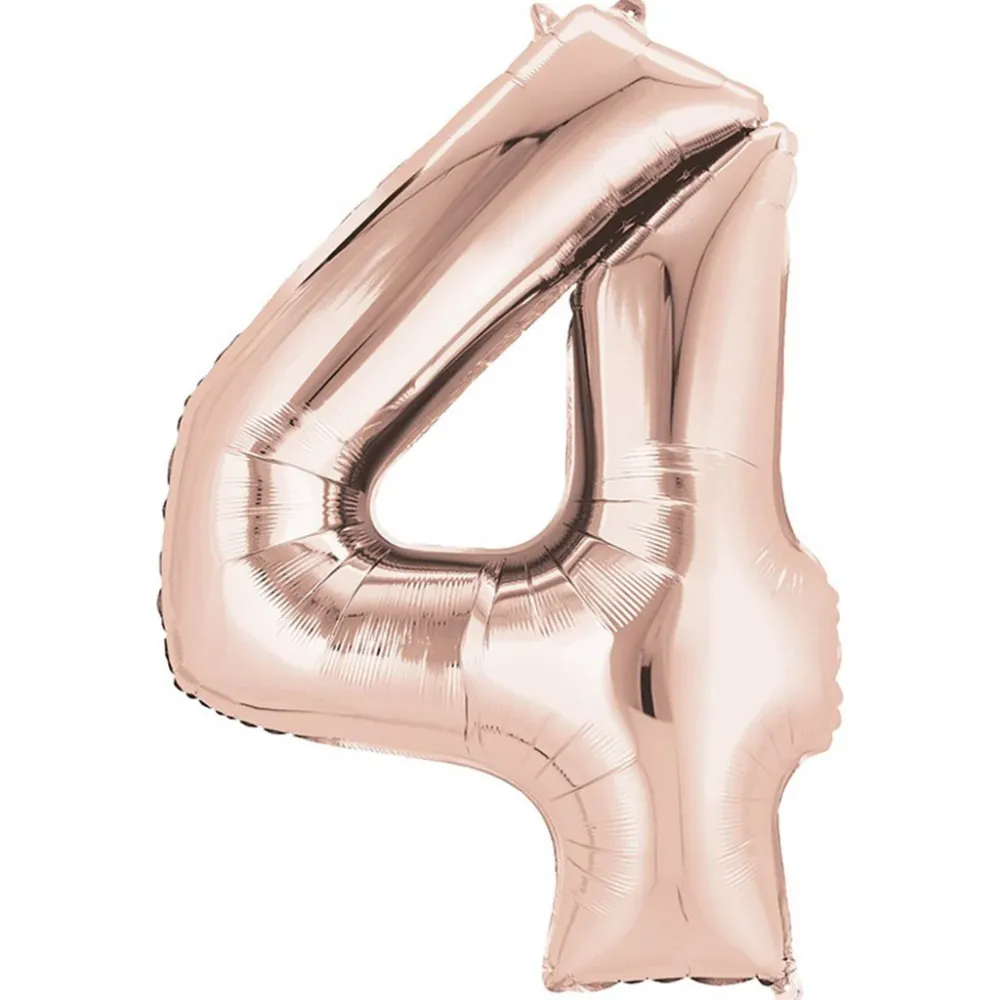 Silver balloon number 4 (helium inflated)