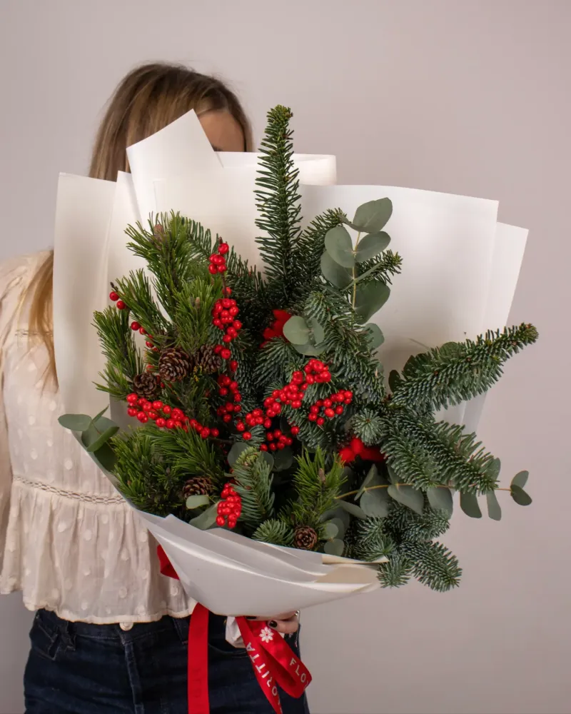 Festive forest bouquet