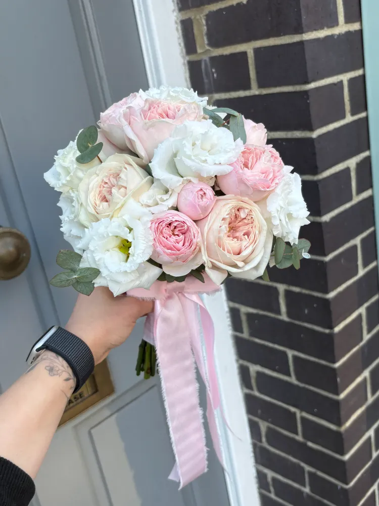 English Rose Affair Bridal Bouquet