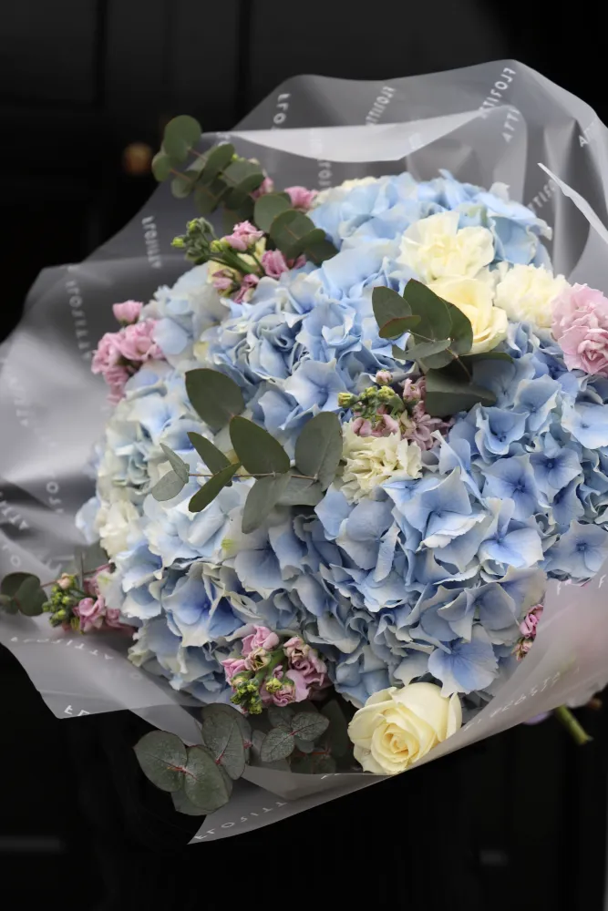Bluebell dew bouquet