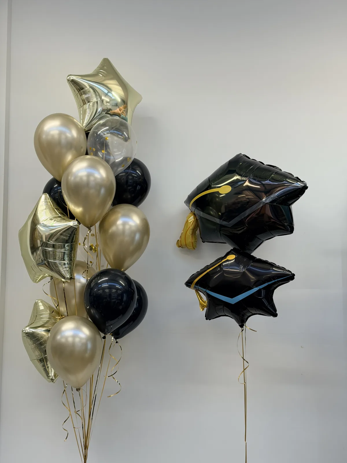 Graduation gold set (16 balloon helium inflated)