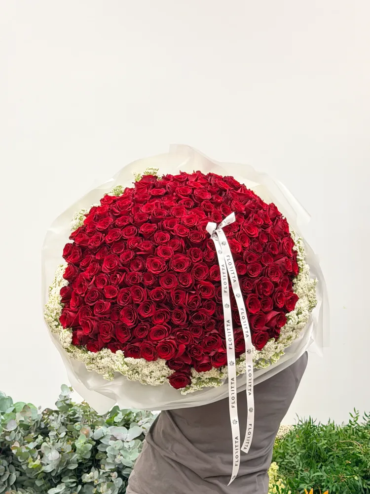 Grande passion - 200 roses