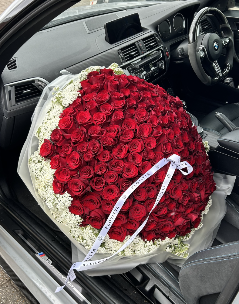 Grande passion - 200 roses