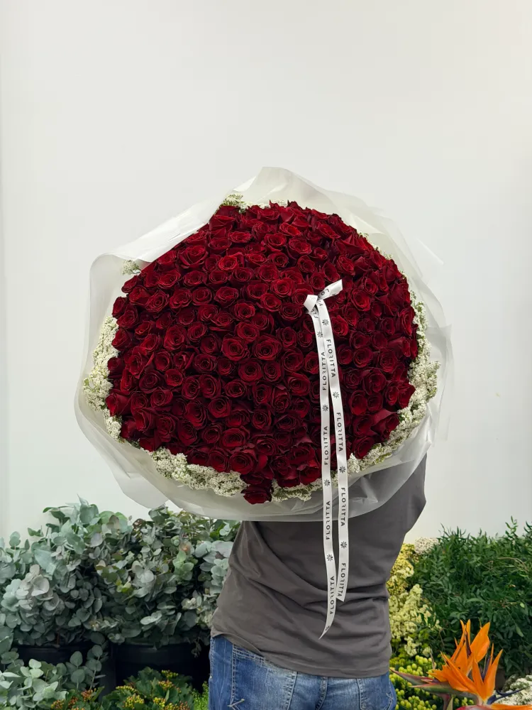 Grande passion - 200 roses