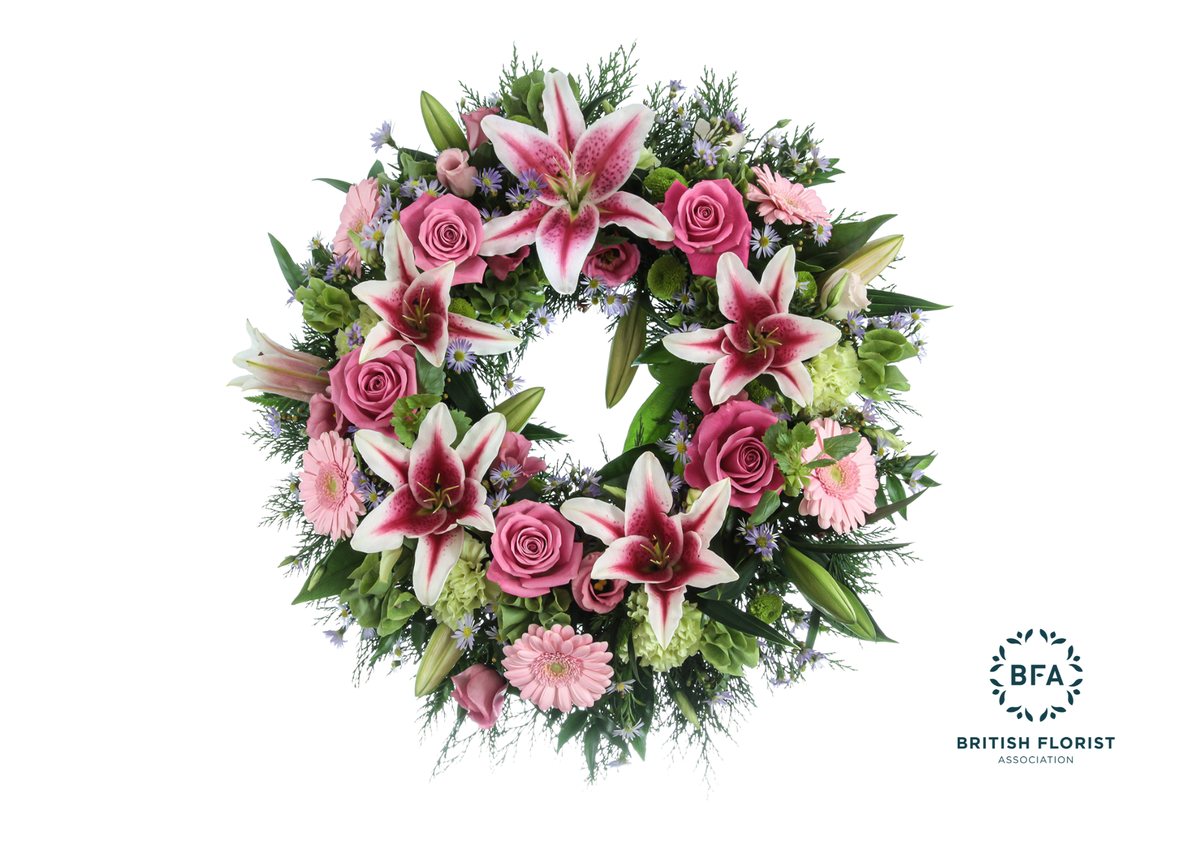 Funeral Wreath 16" — funeral tribute by Floritta, London