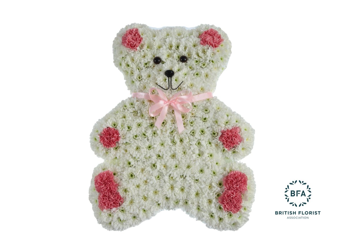Teddy Bear Tribute — funeral tribute by Floritta, London