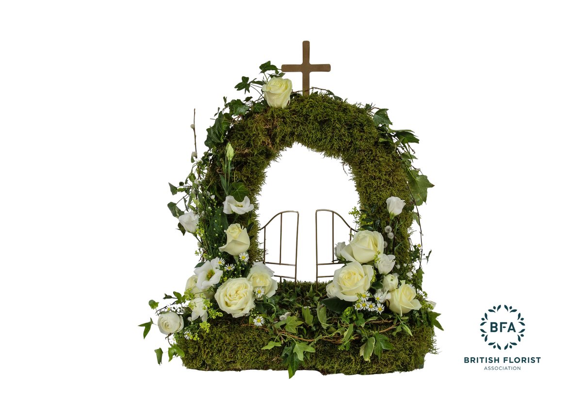 Gates of Heaven Tribute — funeral tribute by Floritta, London