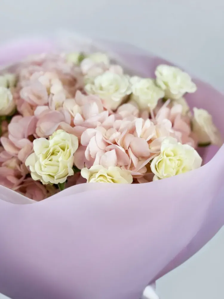 Blush harmony bouquet